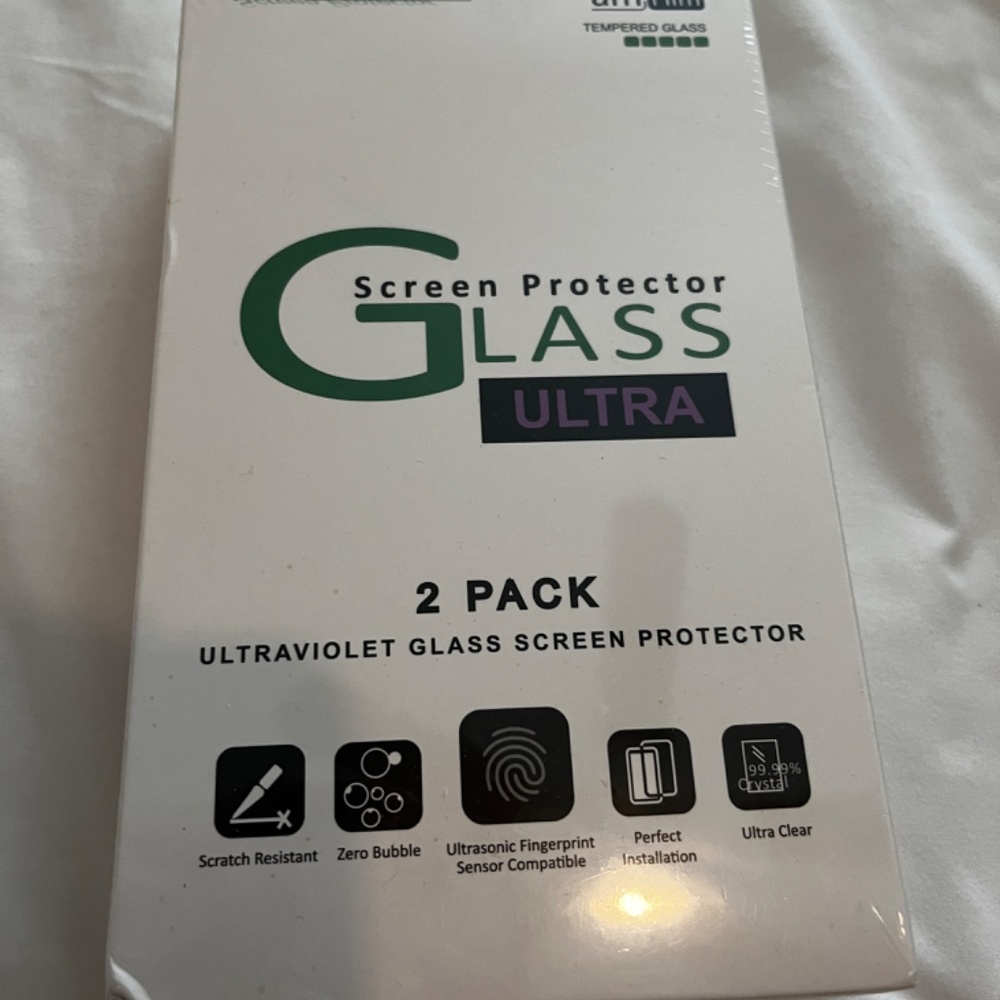 Screen Protector Tempered Glass for S22 Ultra Samsung Galaxy 5G 6.8 Inch-2 pack